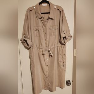 Calvin Klein Utility Dress Size 18